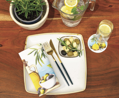 Servítky Olives & Lemons 40x40 Linclass, Mank - 50 ks