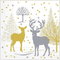 Vianočné servítky tissue Josia 40x40 / 100 ks