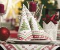 Vianočný obrus Gina 80x80 cm