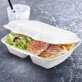 Menu box (cukrová trstina) 2dielny 241 x 202 x 70 mm 1000ml [50 ks]