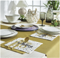 Servítky Airlaid, PAW Gold Birthday 50 - 40x40/50 ks