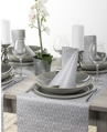 Servítky RICO silber 40x40/50 ks, Linclass
