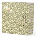 Servítky RICO champagner-gold 40x40/50 ks, Linclass