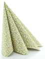 Servítky RICO champagner-gold 40x40/50 ks, Linclass