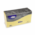 Obrúsok (PAP FSC Mix) 1/8 skladanie BF 3vrstvý žltý 33 x 33 cm [250 ks]