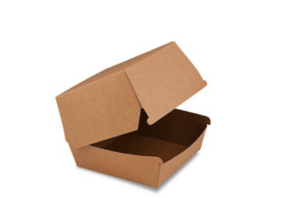 Box na hamburger papierový 