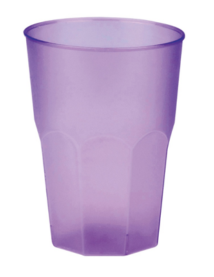 Plastový koktailový pohár - 420 ml. lila