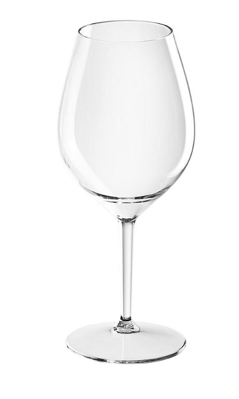 Plastový pohár na víno 510 ml. transparent
