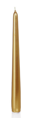 Sviečka kónická 250 mm Zlatá 
