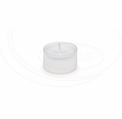 Čajové sviečky transparentné Ø 39 mm, 6 h. [24 ks]