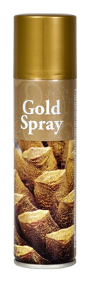 Metalická zlatá farba v spreji 150 ml - Nc Gold