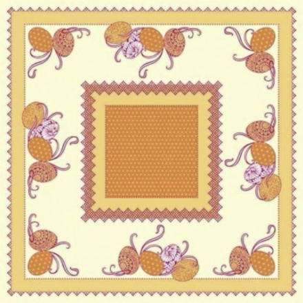 Obrus ANDY gelb 80x80, Linclass Mank