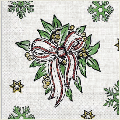 Vianočné servítky tissue Lourdes 33x33 / 600 ks Vianočné servítky tissue Lourdes 33x33 / 600 ks