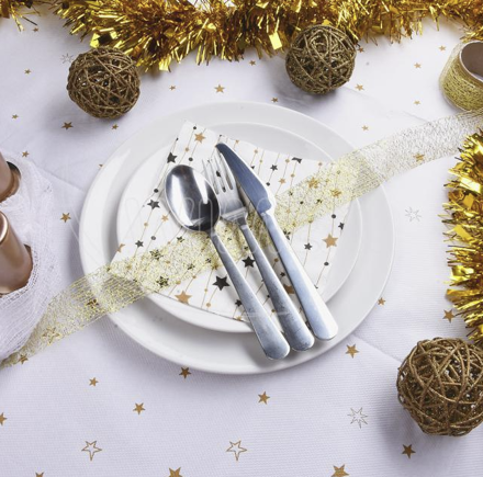 Papierový obrus skladaný Vianoce 1,2 x 1,8 m [1 ks]