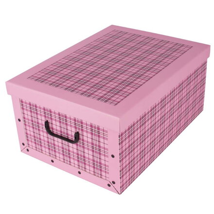 Krabica SCOTTISH PINK maxi
