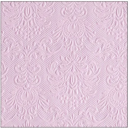 Servítky Ambiente Elegance Rose 25 × 25 cm, 15 ks