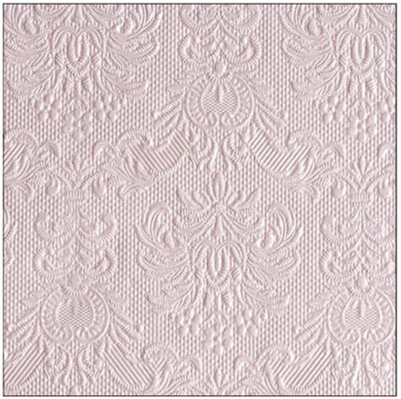 Servítky Ambiente Elegance Pearl Pink 25 × 25 cm, 15 ks