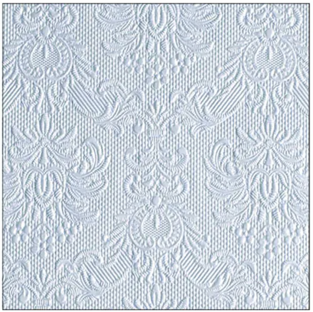Servítky Ambiente Elegance Pearl Blue 25 × 25 cm, 15 ks