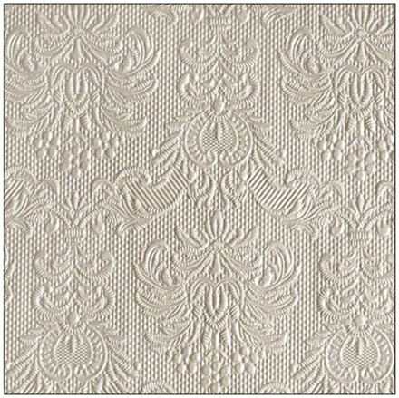Servítky Ambiente Elegance Pearl Taupe 25 × 25 cm, 15 ks