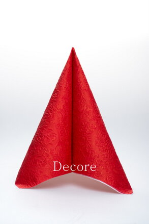 Servítky Elegance red 40x40 Ambiente