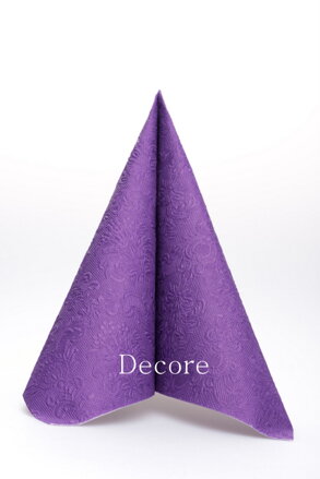 Servítky Elegance purple 40x40 Ambiente