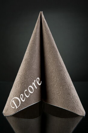 Servítky Elegance taupe 40x40, Ambiente