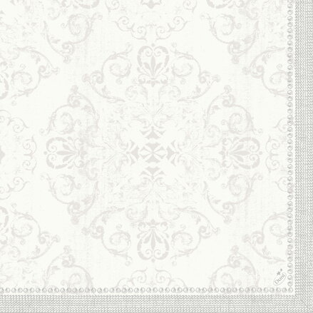 DUNI OPULENT WHITE 40X40CM, 45KS