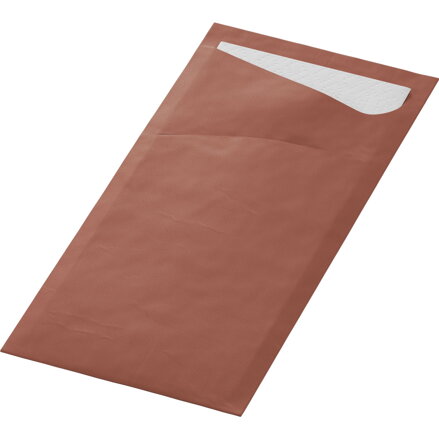 Príborník Sacchetto tissue Chestnut 100 ks