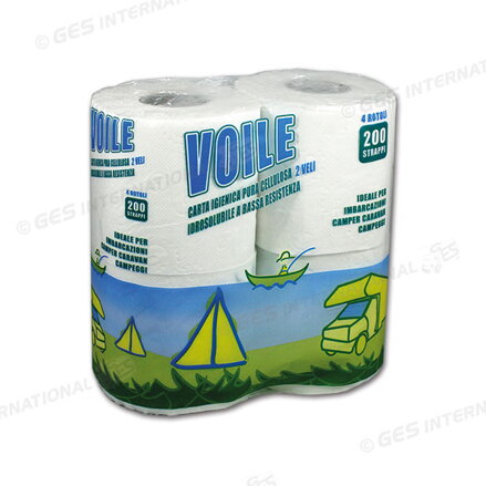 Ekologický toaletný papier VOILE • 4 rolky