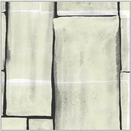 Servítky MANK Theo pebble stone s moderným vzorom, netkaná textília, 40x40cm, 50 ks