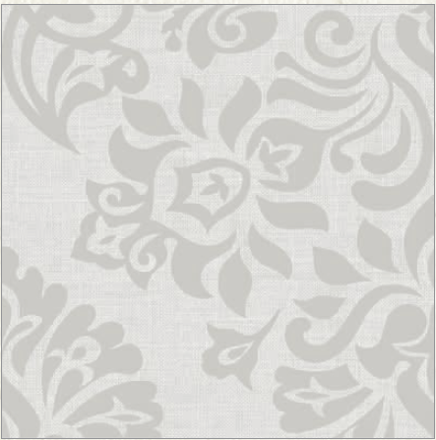 Servítky MANK Rex s jemným vzorom, netkaná textília, 40x40cm, strieborno-šedé 50 ks