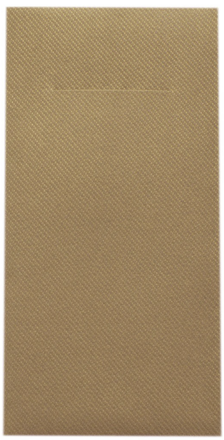 Príborník - Besteckservietten naturbraun 40x40/75 ks, MANK
