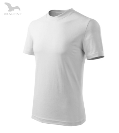 Tričko unisex biele