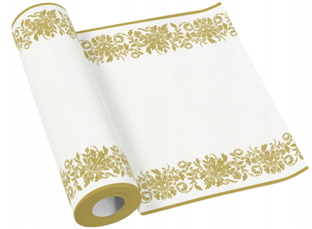 Paw šerpa Airlaid Golden ornament 40cmx24m
