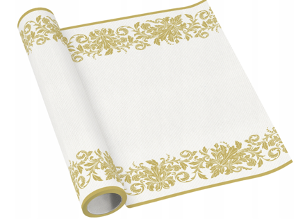 Paw šerpa Airlaid Golden ornament 40cmx5m