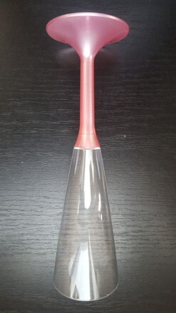 Pohár na sekt pearl rosa