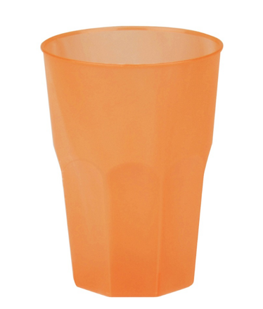 Plastový koktailový pohár - 420 ml. orange