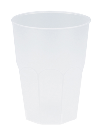 Plastový koktailový pohár - 420 ml. transparent