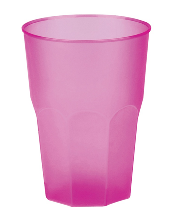 Plastový koktailový pohár - 420 ml. pink
