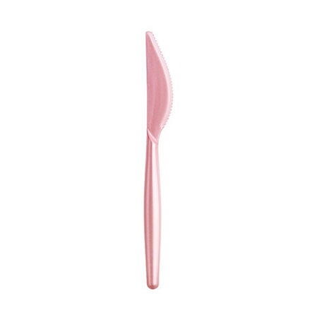 Plastový nožík pearl rosa