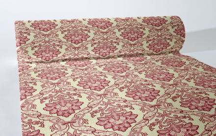 Šerpa Cleve bordeaux 40cm x 24m, Linclass
