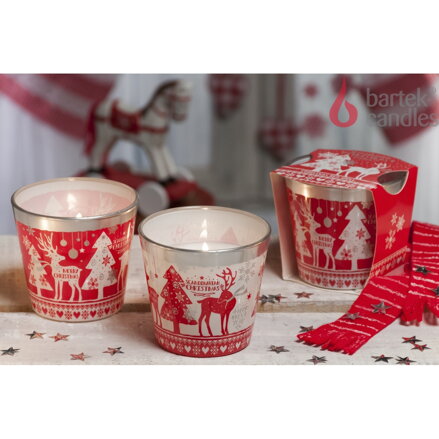 Vianočná aromatická sviečka Scandinavian Christmas Red Apple