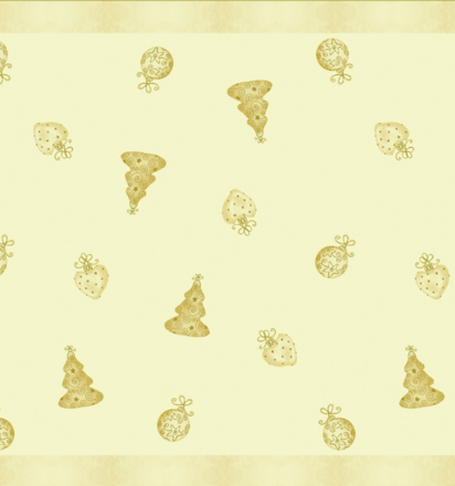 Vianočný obrus TIFFANY creme 120x180 cm Linclass, SH