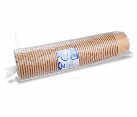 Papierová miska okrúhla kraft Ø115mm 500ml `M` [50 ks]
