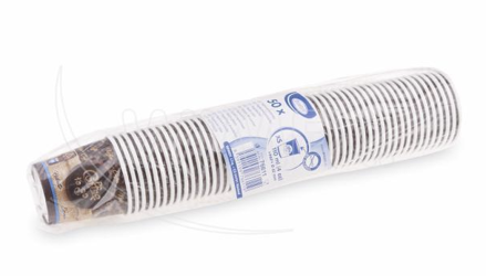 Papierový pohár "Coffee to go" Ø62mm 110ml `XS: 0,08L/4oz` [50 ks]