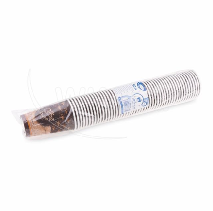 Papierový pohár "Coffee to go" Ø80mm 330ml `ML: 0,3L/10oz` [50 ks]