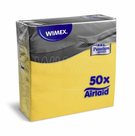 Obrúsok PREMIUM žltý 40 x 40 cm [50 ks]