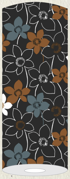 Šerpa stredová Cora schwarz 40cm x 24m Linclass, Mank