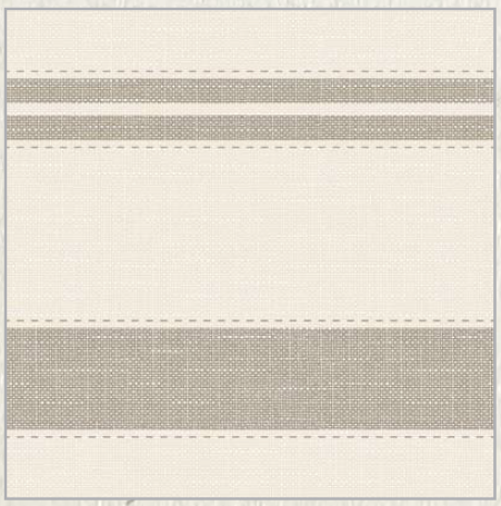 Servítky Mank Airlaid Brooklyn Beige-Grey  - 50 ks