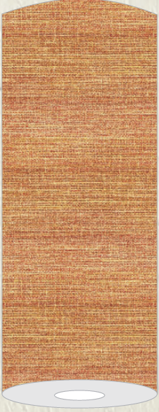 Šerpa DEVIN terrakotta 40cm x 24m Linclass, Mank